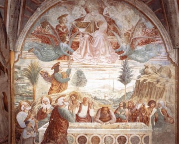 Benozzo Gozzoli Painting - Asunción de la Virgen Benozzo Gozzoli